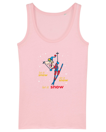 Let It Snow! Hai La Schi! Cotton Pink