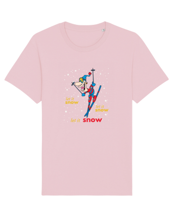 Let It Snow! Hai La Schi! Cotton Pink