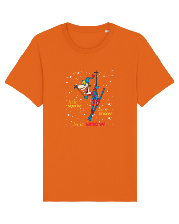 Let It Snow! Hai La Schi! Bright Orange