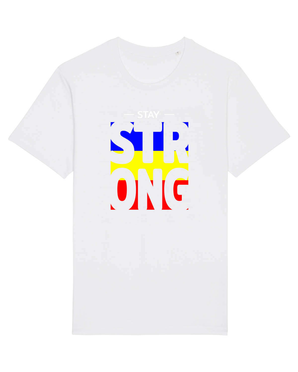 Tricou mânecă scurtă Unisex Rocker White