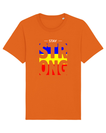 Stay strong romane Bright Orange