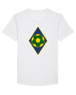 Brazlia  Tricou mânecă scurtă guler larg Bărbat Skater