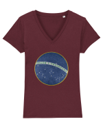 Brazlia  Tricou mânecă scurtă guler V Damă Evoker