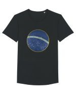 Brazlia  Tricou mânecă scurtă guler larg Bărbat Skater