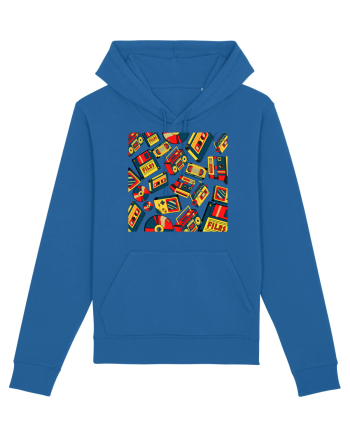 Retro Nostalgia Royal Blue