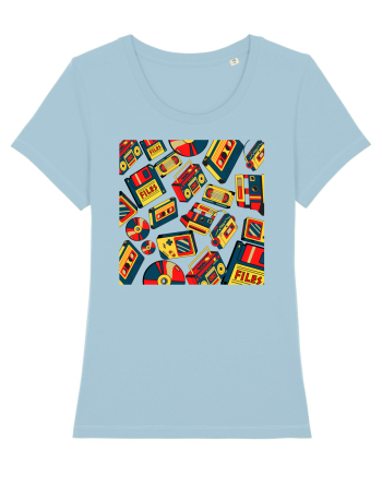 Retro Nostalgia Sky Blue
