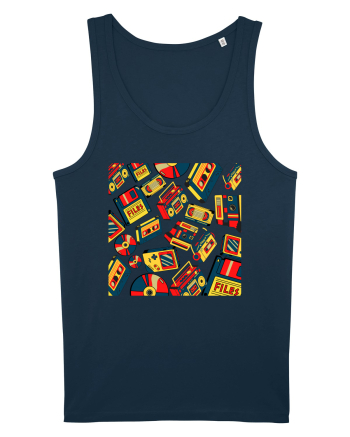 Retro Nostalgia Navy