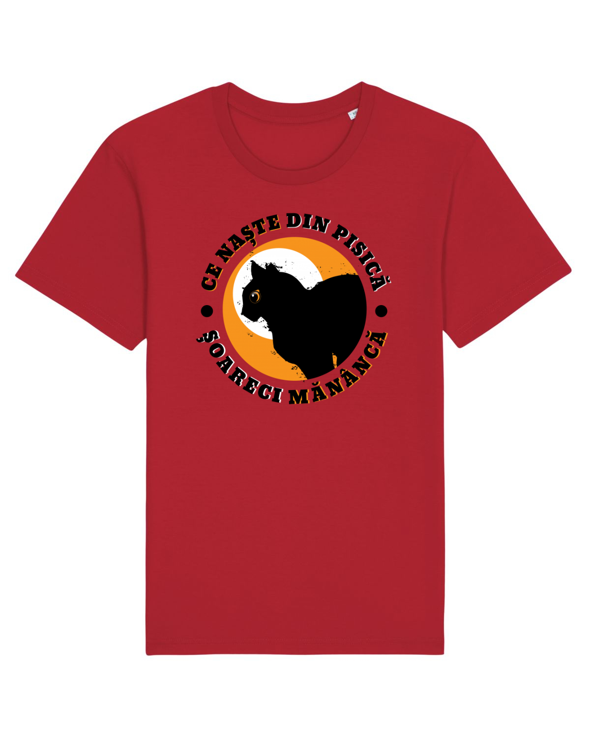 Tricou mânecă scurtă Unisex Rocker Red