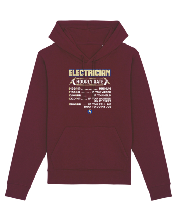 Electrician Burgundy