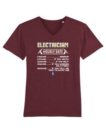 Electrician Burgundy