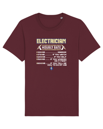 Electrician Burgundy