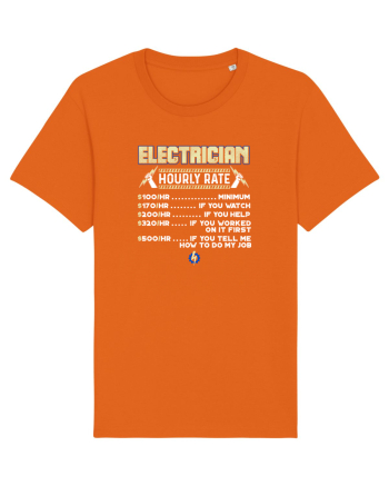 Electrician Bright Orange
