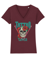 Tattoo Lover Tricou mânecă scurtă guler V Damă Evoker