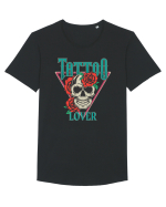 Tattoo Lover Tricou mânecă scurtă guler larg Bărbat Skater