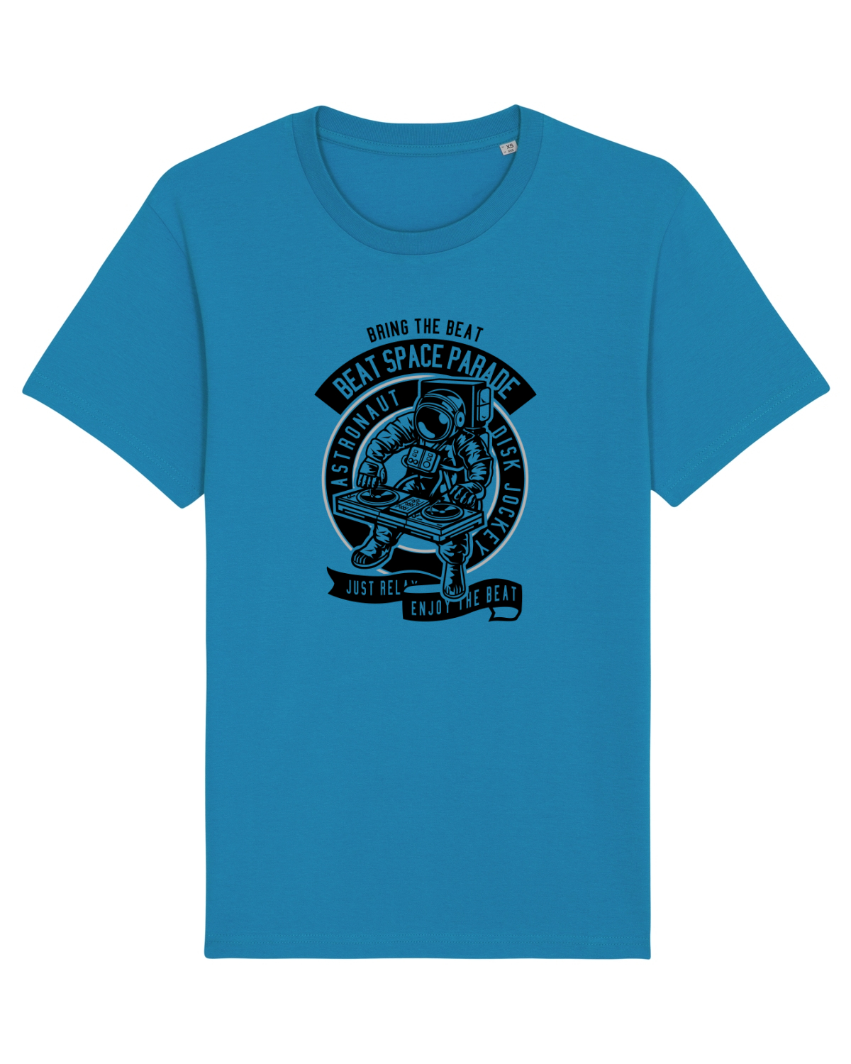 Tricou mânecă scurtă Unisex Rocker Azur