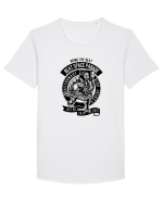 Astronaut DJ Black Tricou mânecă scurtă guler larg Bărbat Skater