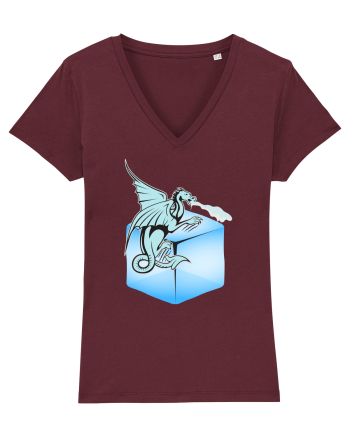 Ice Dragon  Burgundy