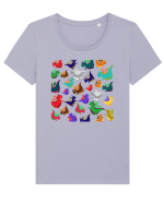 Baby Dragons Tricou mânecă scurtă guler larg fitted Damă Expresser