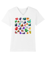 Baby Dragons Tricou mânecă scurtă guler V Bărbat Presenter