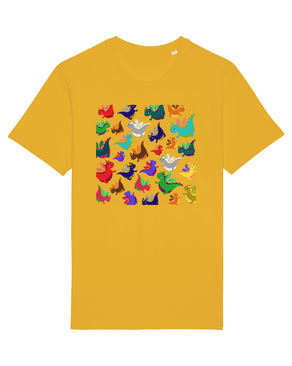 Tricou mânecă scurtă Unisex Rocker Spectra Yellow