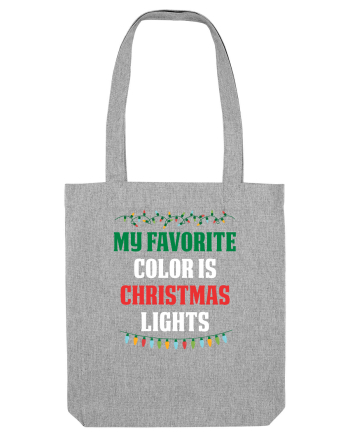 CHRISTMAS LIGHTS Heather Grey