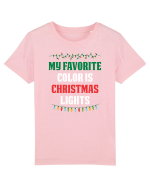 CHRISTMAS LIGHTS Tricou mânecă scurtă  Copii Mini Creator