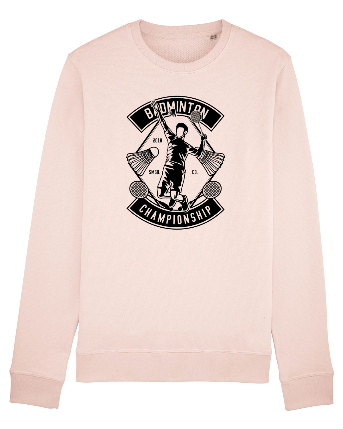 Bluză mânecă lungă Unisex Rise Candy Pink