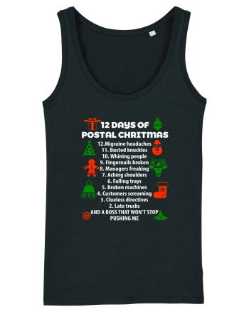 POSTAL CHRISTMAS Black