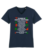 POSTAL CHRISTMAS Tricou mânecă scurtă guler V Bărbat Presenter