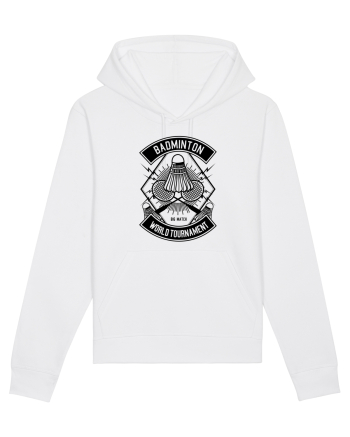 Badminton Championship Black White
