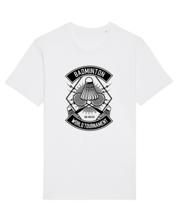Badminton Championship Black White