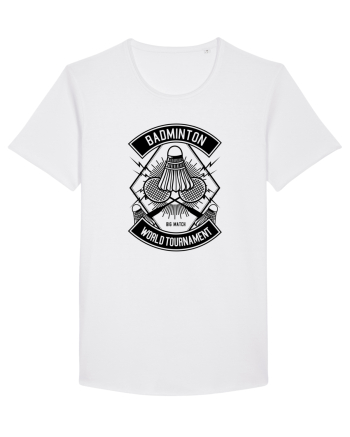 Badminton Championship Black White