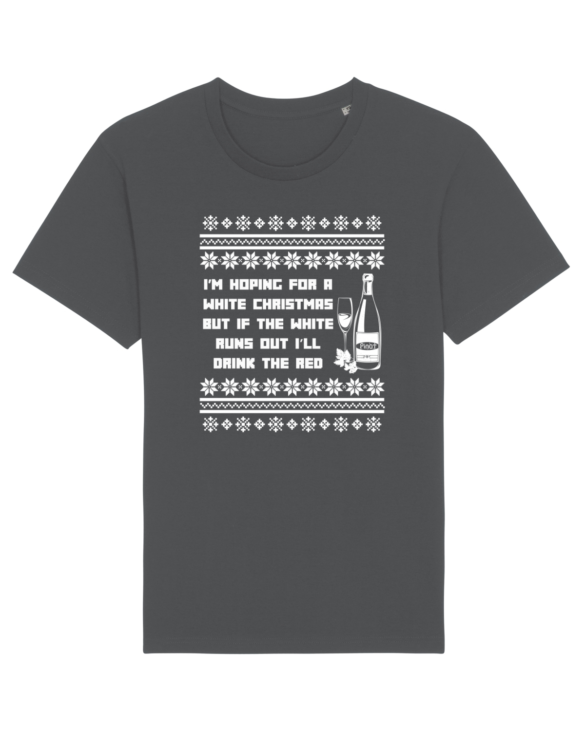 Tricou mânecă scurtă Unisex Rocker Anthracite