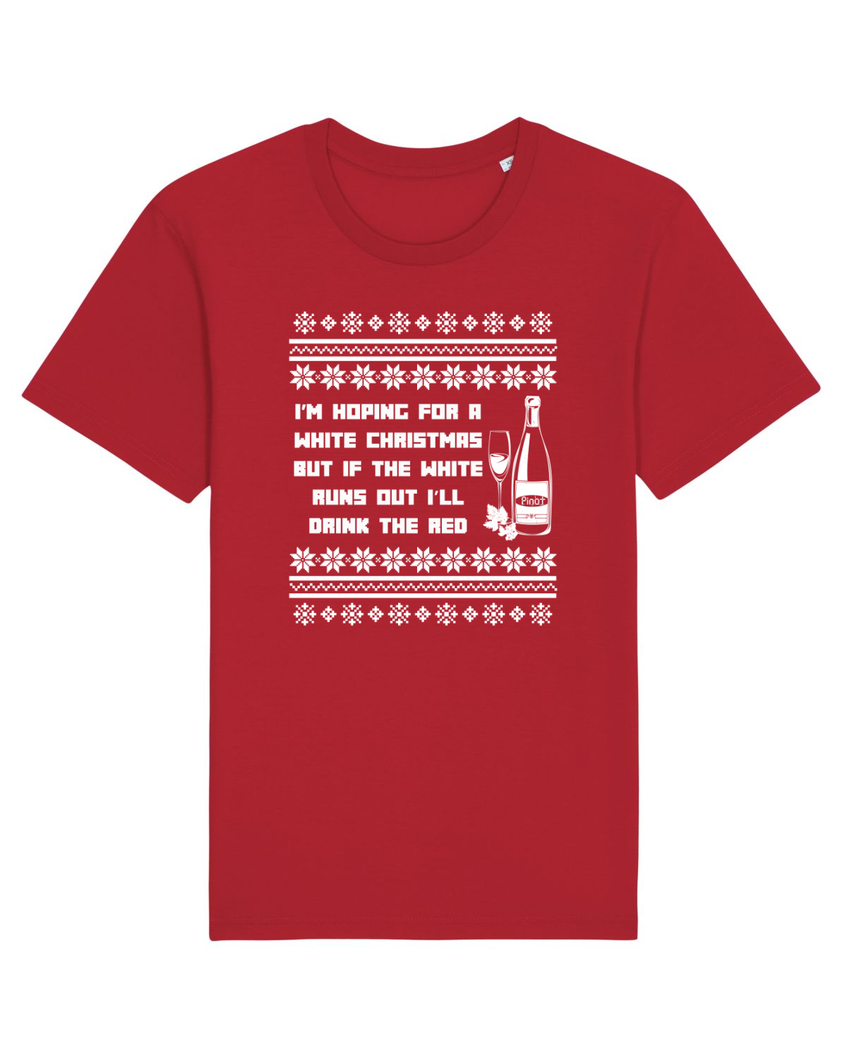 Tricou mânecă scurtă Unisex Rocker Red