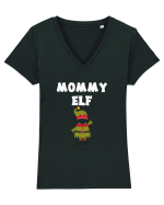 CHRISTMAS Tricou mânecă scurtă guler V Damă Evoker