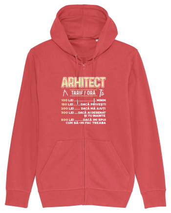ARHITECT - tarif pe ora Carmine Red