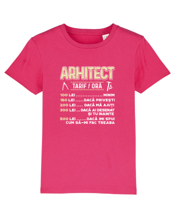 ARHITECT - tarif pe ora Raspberry