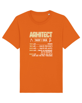 ARHITECT - tarif pe ora Bright Orange