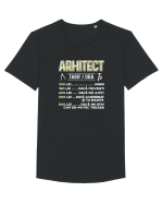 ARHITECT - tarif pe ora Tricou mânecă scurtă guler larg Bărbat Skater
