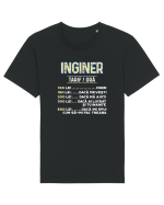 Inginer Tricou mânecă scurtă Unisex Rocker