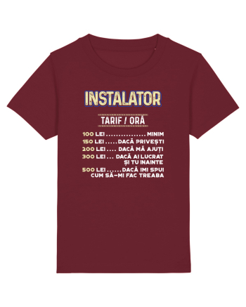 Instalator Burgundy