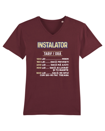 Instalator Burgundy