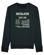 Instalator Bluză mânecă lungă Unisex Rise
