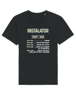 Instalator Tricou mânecă scurtă Unisex Rocker