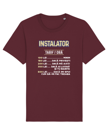Instalator Burgundy
