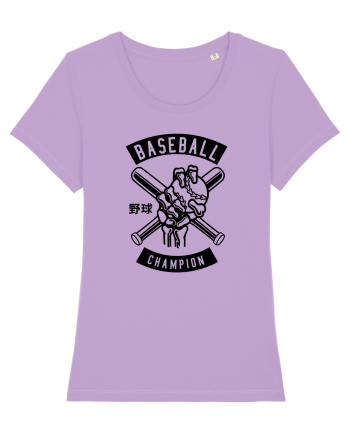 Baseball Skeleton Black Lavender Dawn