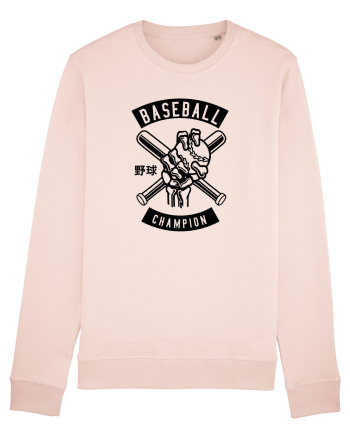 Baseball Skeleton Black Candy Pink