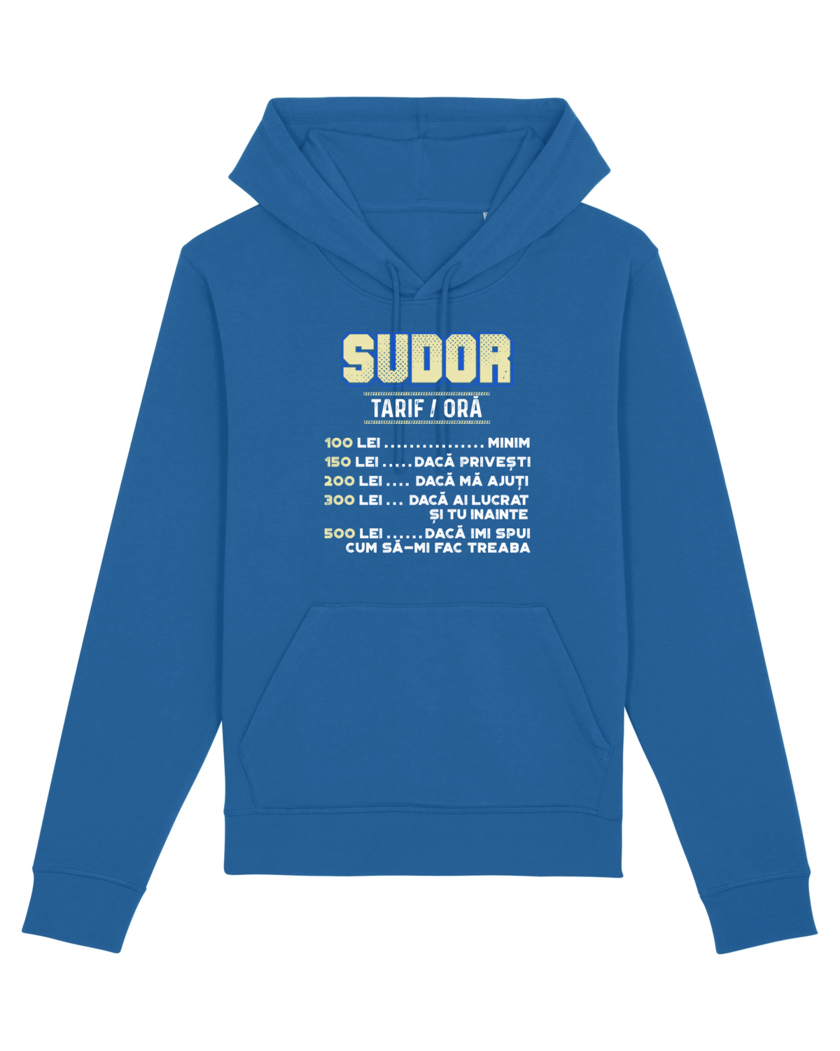Hanorac Unisex Drummer Royal Blue