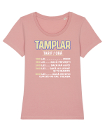 Tamplar Tricou mânecă scurtă guler larg fitted Damă Expresser
