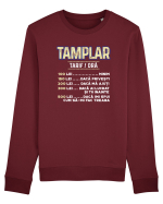 Tamplar Bluză mânecă lungă Unisex Rise